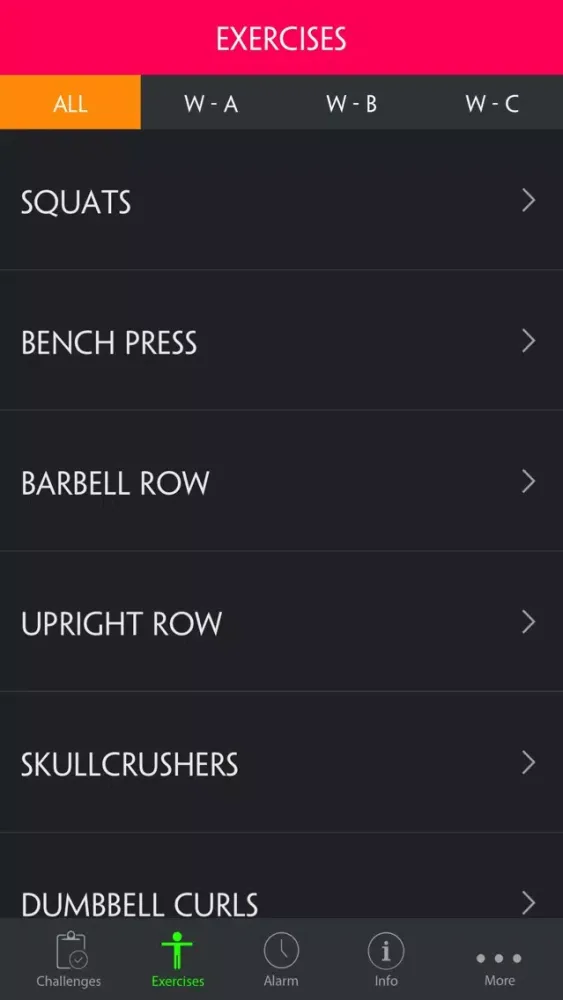 Muscle & Strength Full Body Workout Routine Pro سکرین شاٹس