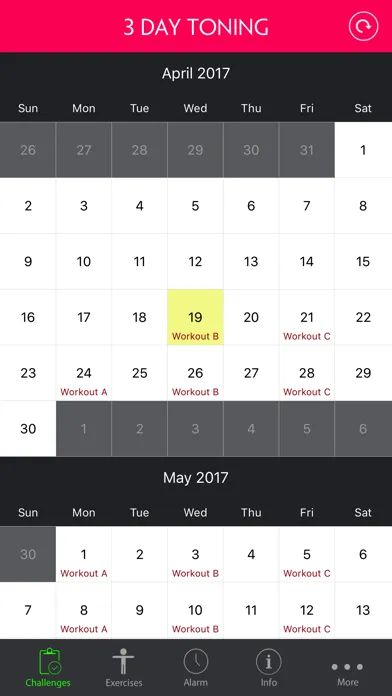 3 Day Whole Body Toning Workout スクリーンショット