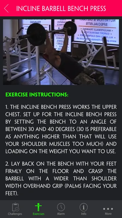 Ảnh chụp màn hình của 3 Day High Intensity Training Split ~ Muscle