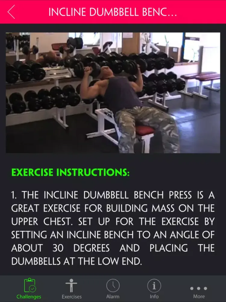 8 Week Chest & Back Specialization Workout Pro iPad  Ekran Görüntüleri