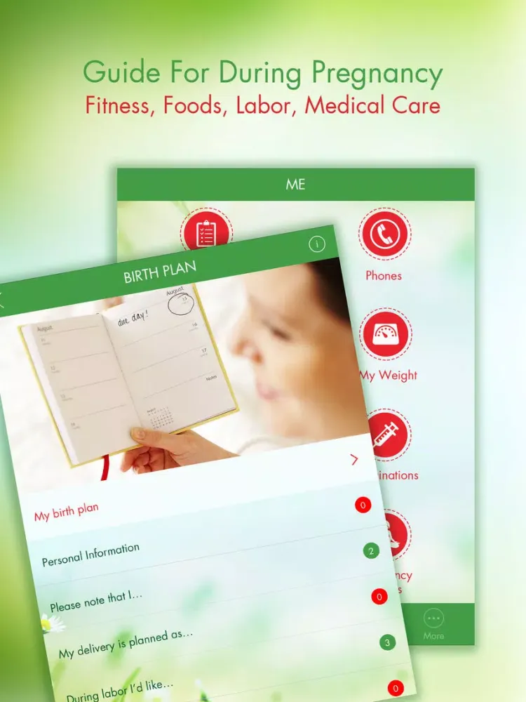 Pregnancy Tracker Pro iPad  スクリーンショット