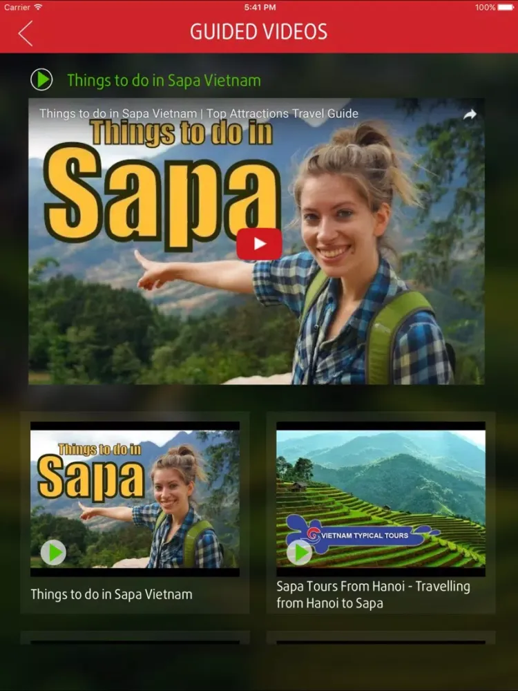 Sapa Travel Guide - Vietnam Travel iPad  سکرین شاٹس