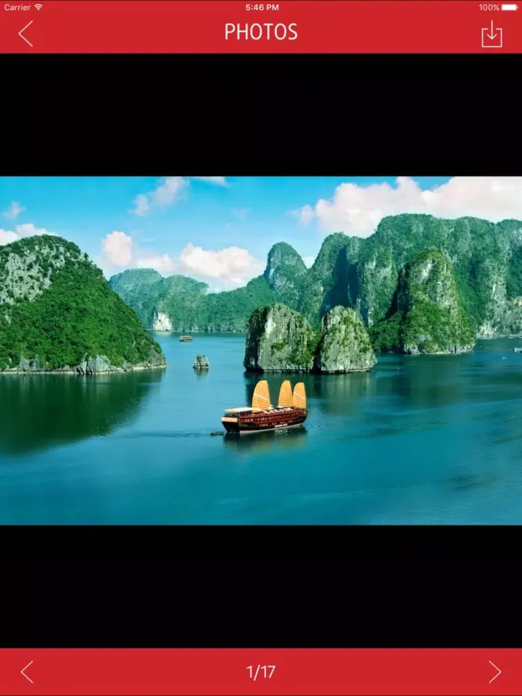 Ha Long Bay Travel Guide - Vietnam Travel iPad  स्क्रीनशॉट