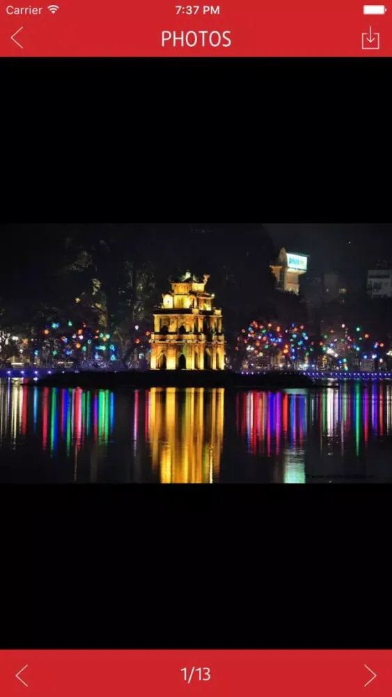Capturas de tela do Hanoi Travel Guide - Maps, Hotels, Tours, Photos, Videos & Tips