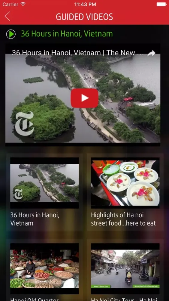 Capturas de tela do Hanoi Travel Guide - Maps, Hotels, Tours, Photos, Videos & Tips