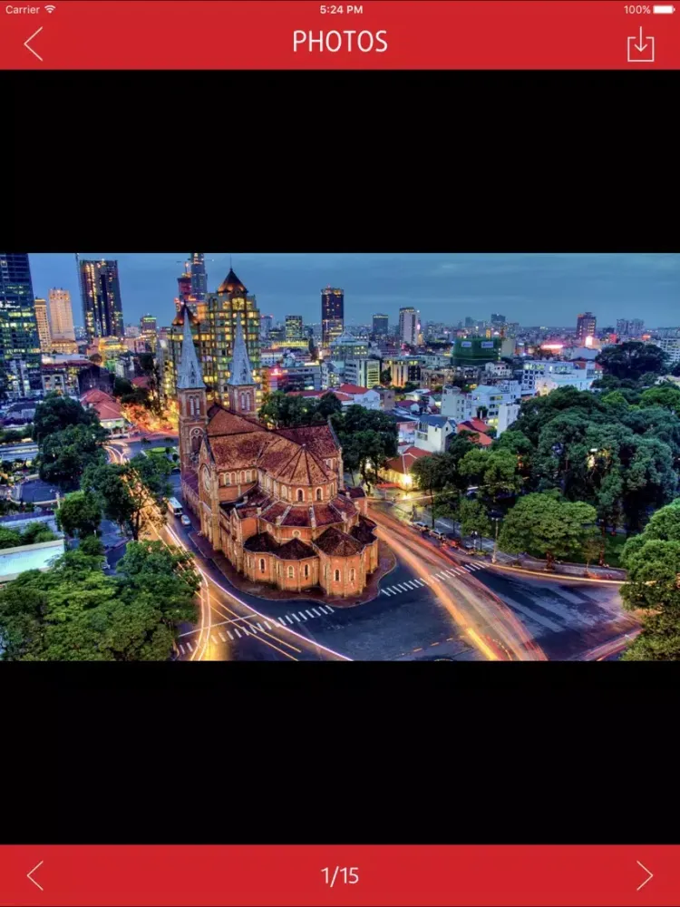 Ho Chi Minh City Travel Guide - Maps, Hotels, Tours, Photos, Videos & Tips iPad  Screenshots