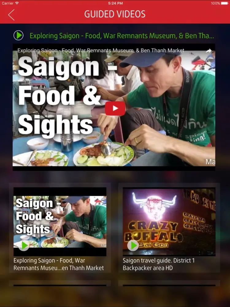 Ho Chi Minh City Travel Guide - Maps, Hotels, Tours, Photos, Videos & Tips iPad  Screenshots