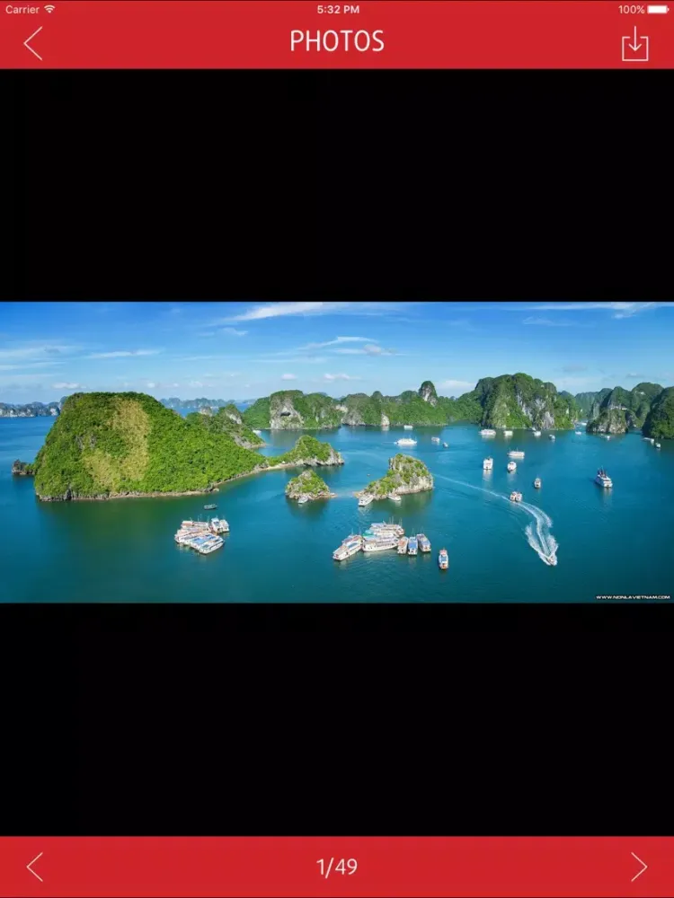 Capturas de pantalla de Vietnam Travel Guide - Maps, Hotels, Tours, Photos, Videos & Tips iPad 