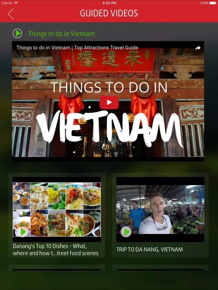Capturas de pantalla de Vietnam Travel Guide - Maps, Hotels, Tours, Photos, Videos & Tips iPad 