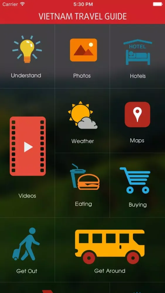 Capturas de pantalla de Vietnam Travel Guide - Maps, Hotels, Tours, Photos, Videos & Tips