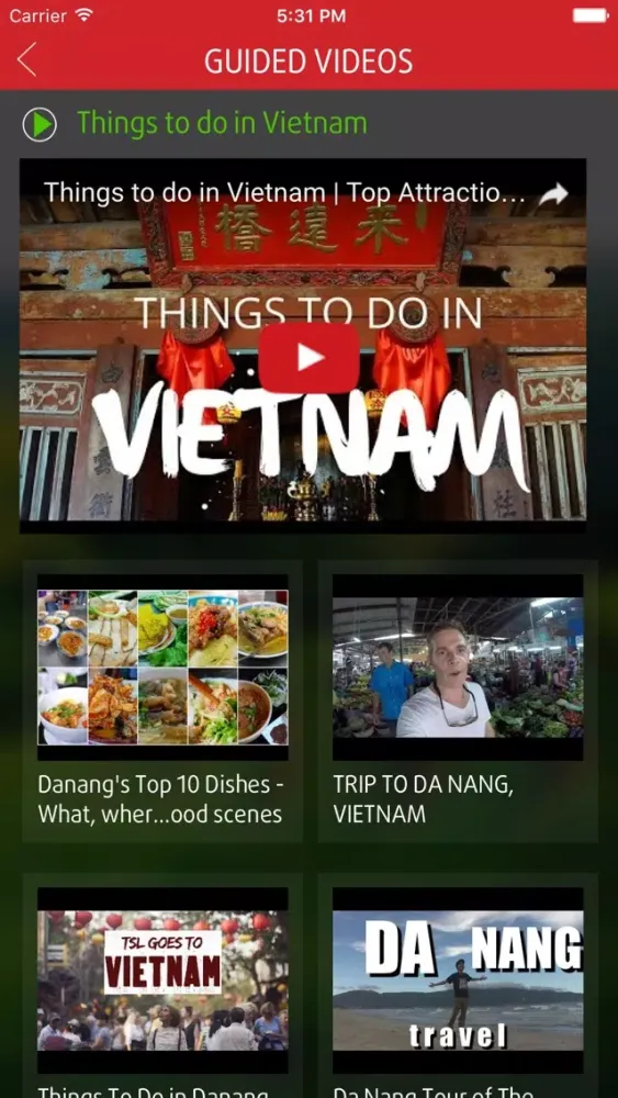 Capturas de pantalla de Vietnam Travel Guide - Maps, Hotels, Tours, Photos, Videos & Tips