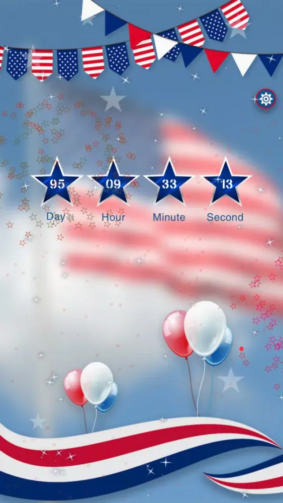 Tangkapan layar Countdown to Independence Day 2017 ~ Pro Version