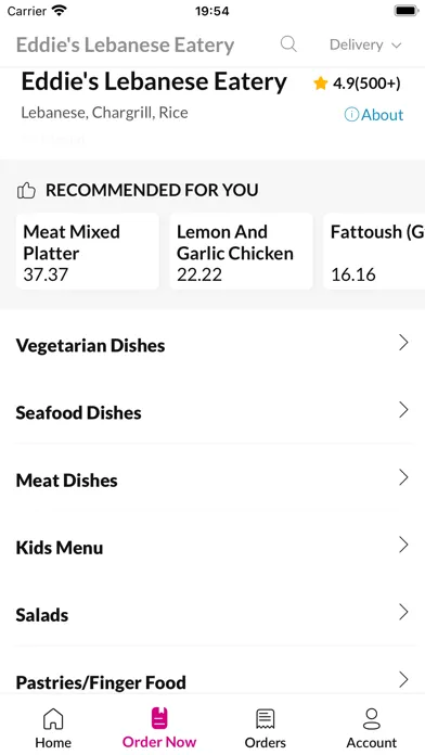 Screenshot di Eddie's Lebanese Eatery