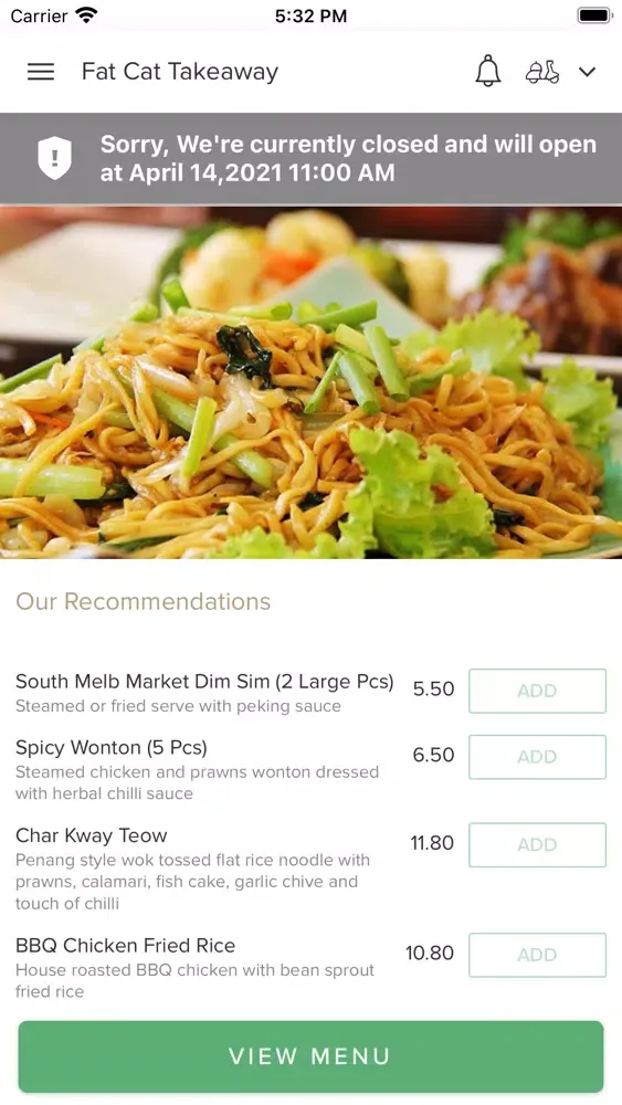 Fat Cat Takeaway应用截图