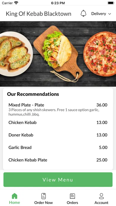 Capturas de tela do King Of Kebab Blacktown