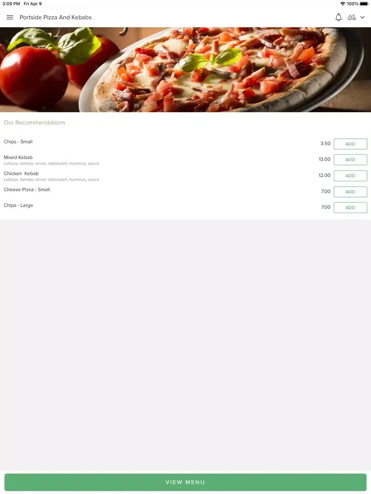 صور Portside Pizza And Kebabs iPad 