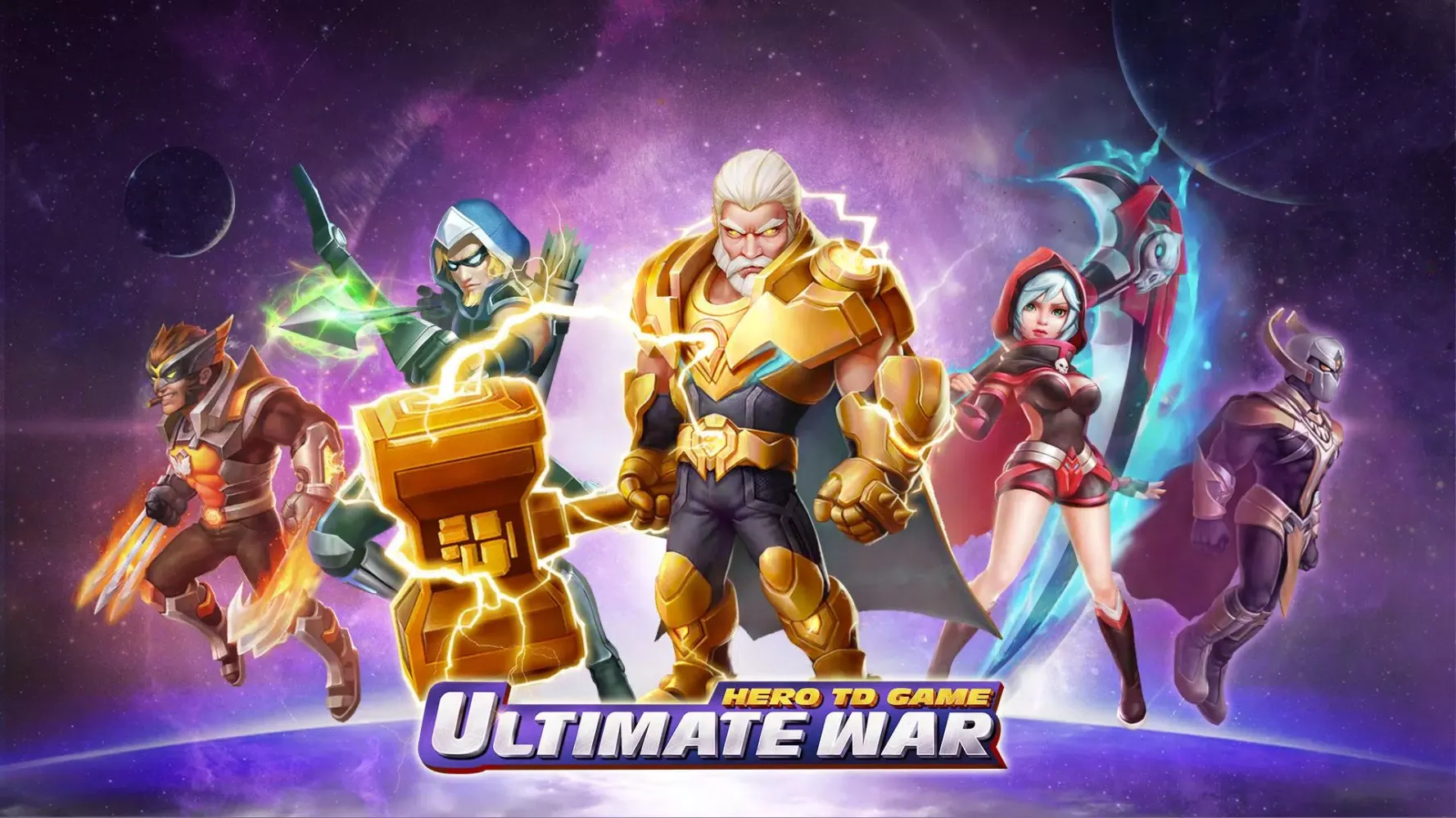 Screenshot di Ultimate War-Hero TD Game