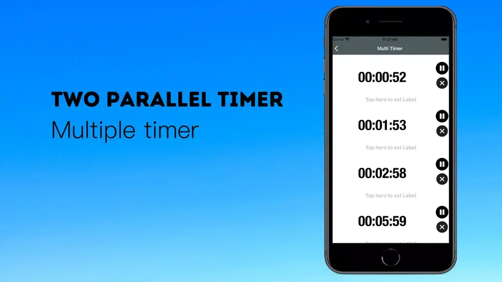 Скриншоты Two parallel Timer
