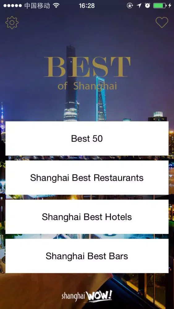 Tangkapan layar Best of Shanghai