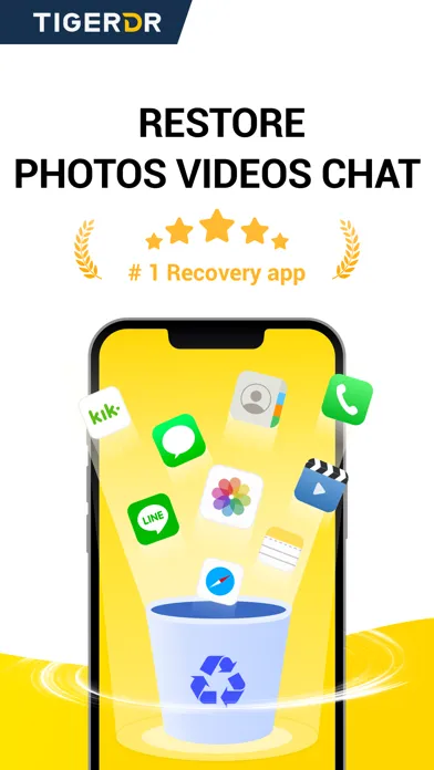 Zrzuty ekranu Tiger Data Recovery
