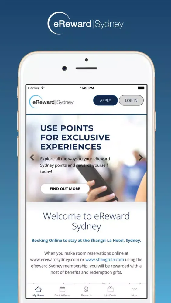 Скриншоты eReward Sydney