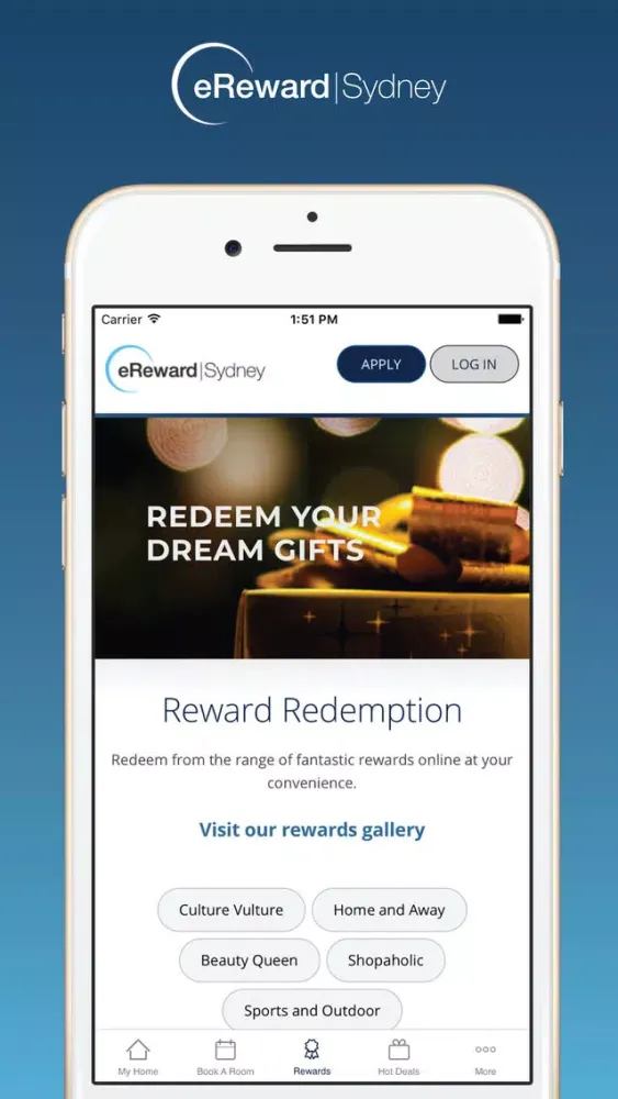 Скриншоты eReward Sydney