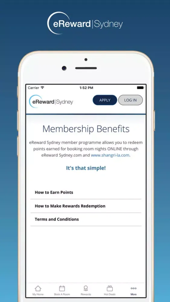 Скриншоты eReward Sydney