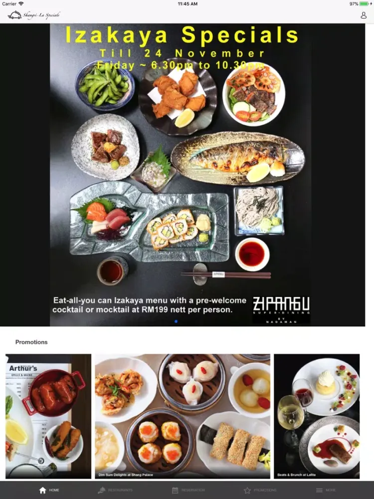 تصاویر Shangri-La Specials iPad 