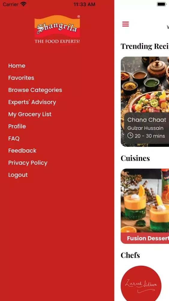 Скриншоты Shangrila Experts’ Recipes