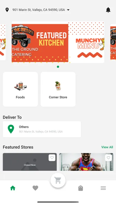 Munchy Menu - Order Real Food Screenshots