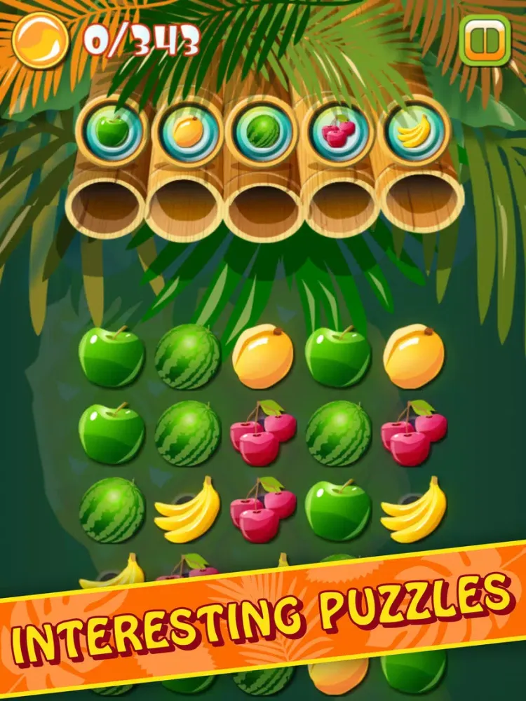 Tangkapan layar Tropicana Puzzle iPad 