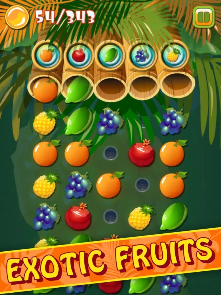 Tangkapan layar Tropicana Puzzle iPad 