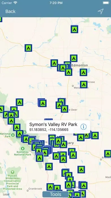 Alberta Campgrounds & RV's应用截图