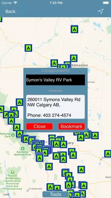 Alberta Campgrounds & RV's应用截图