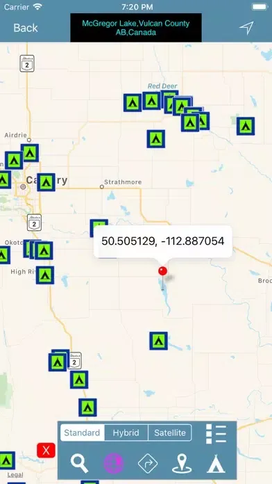 Alberta Campgrounds & RV's应用截图