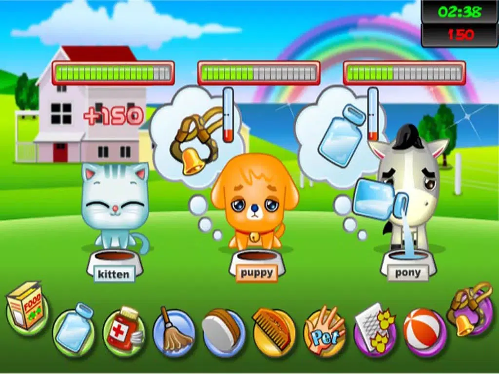Baby Pets Care Center iPad  स्क्रीनशॉट