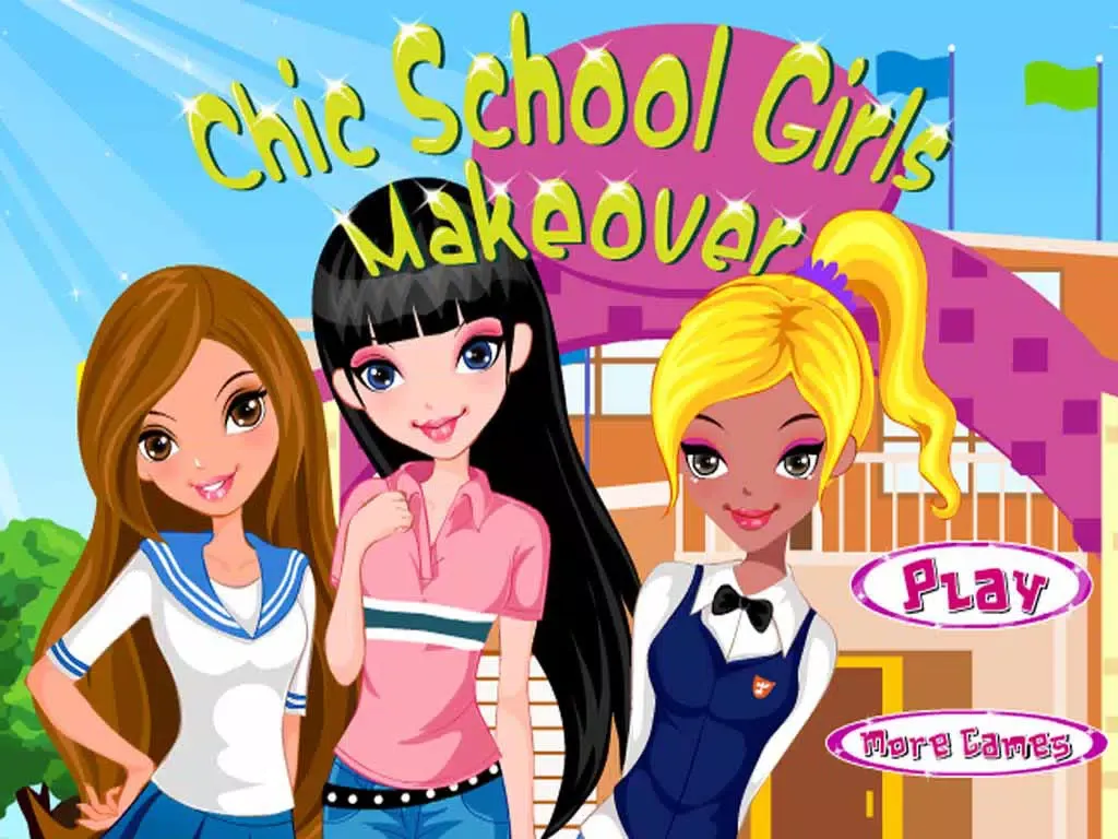 Captures d'écran de Chic School Girls Dressing & Makeover iPad 