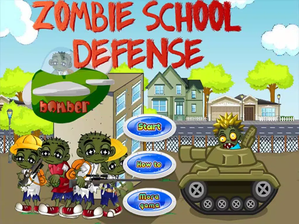 Zombie School Defense iPad  Ekran Görüntüleri