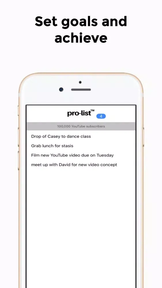 Скриншоты Prolist