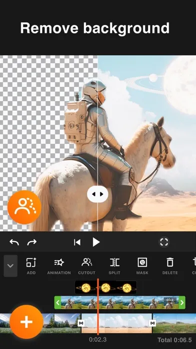 ภาพหน้าจอของ YouCut - AI Video Editor