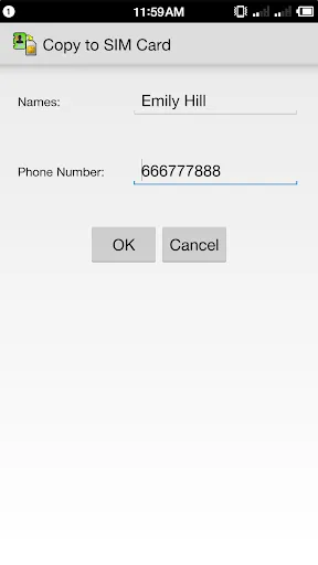 Copy to SIM Card Pro স্ক্রিনশট