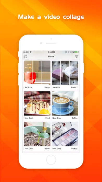 Capturas de pantalla de Pic Grid – Make Video Collage