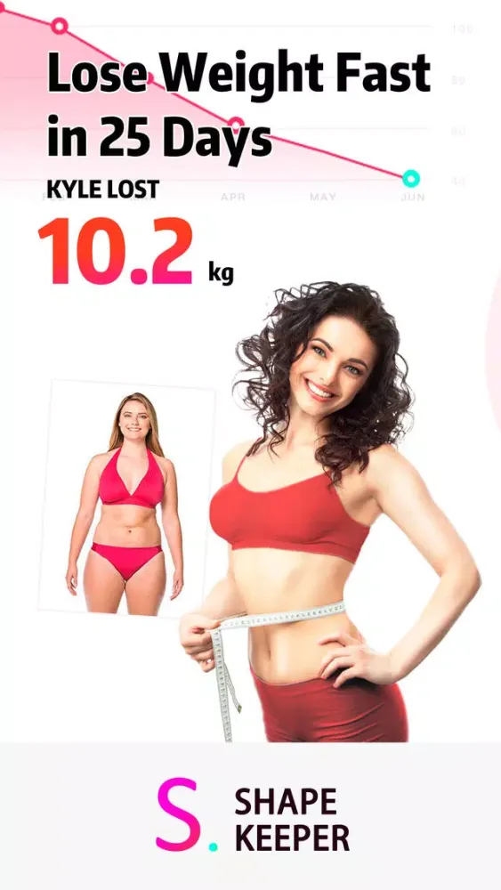 Captures d'écran de Shape Keeper - Female Fitness