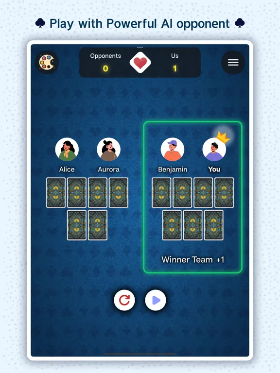 Tangkapan layar HokmGame iPad 