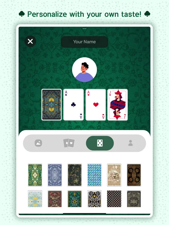 Tangkapan layar HokmGame iPad 