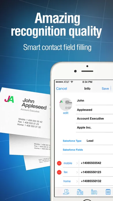 صور Business Card Reader Pro
