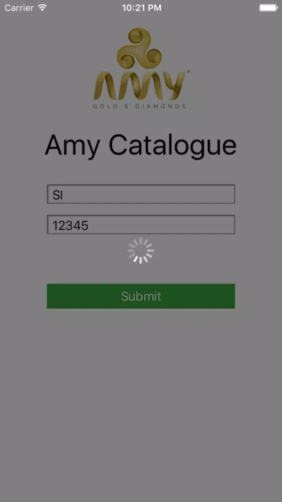 Zrzuty ekranu Amy Catalogue