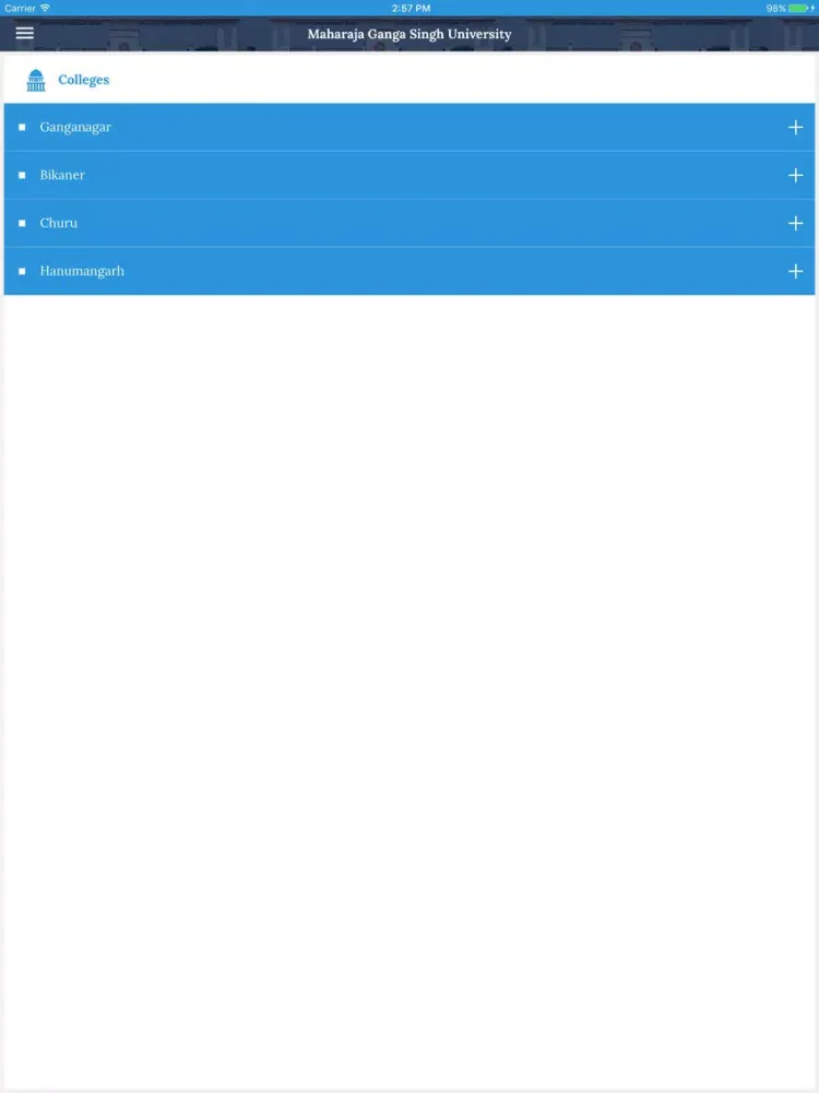 MGSU on Mobile iPad  スクリーンショット