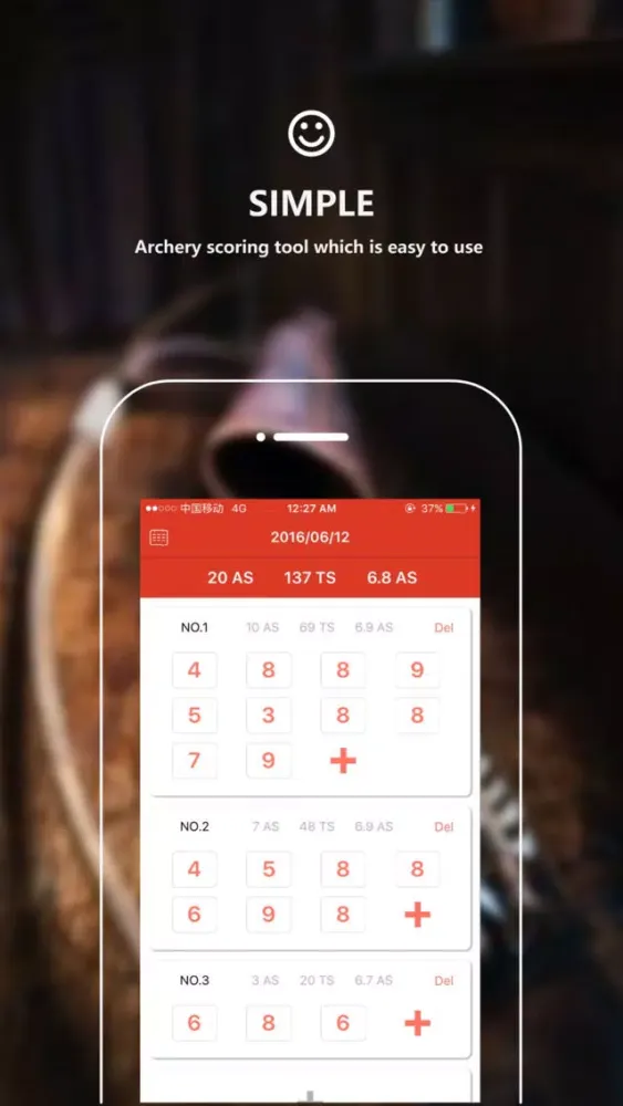Capturas de pantalla de Archery Scoreboard