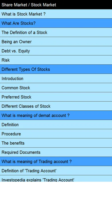 ภาพหน้าจอของ Share market tips and guide